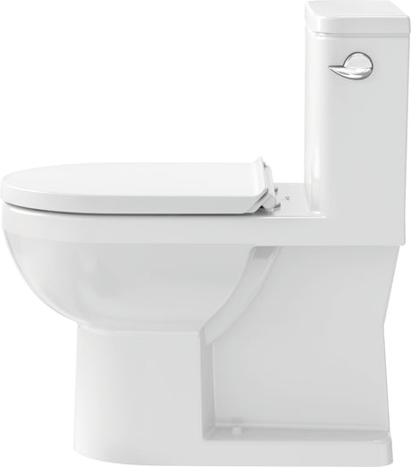 No.1 One-Piece Toilet Kit White with Seat