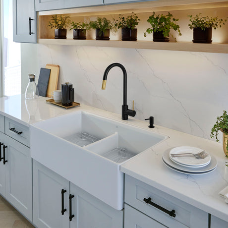 36X20 DOUBLE BOWL FFC SINK W GRID DRAIN