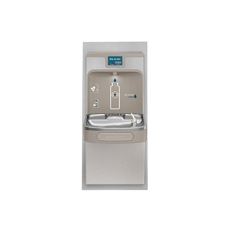 Stainless Steel Back Panel for Single EZ Bottle Filling Station