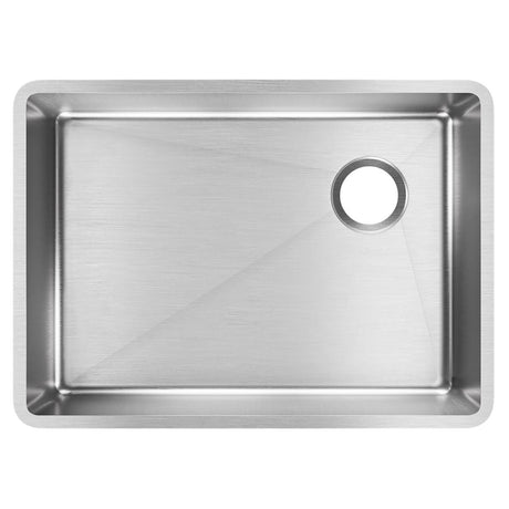 18 Gauge Stainless Steel 25.5 x 18.5 x 9 Single Bowl Undermount Kitchen Sink
