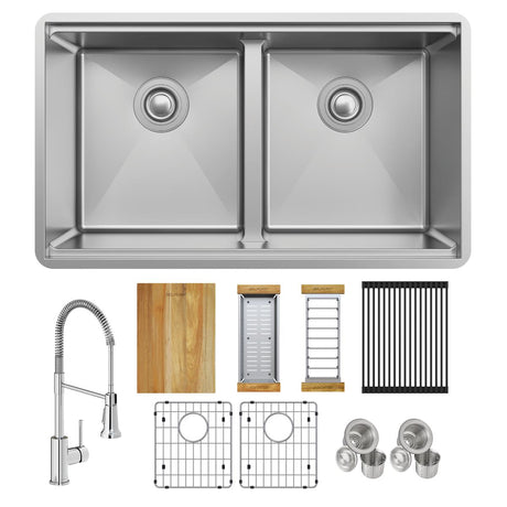 ELKAY CROSSTOWN 18 GAUGE WORKSTATION ST