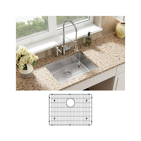 18 Gauge Stainless Steel 25 x 22 x 6 Single Bowl Dual Mount Kitchen Sink Kit