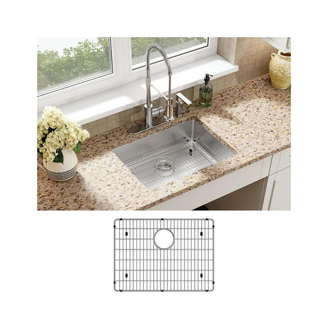 18 Gauge Stainless Steel 25 x 22 x 6 Single Bowl Dual Mount Kitchen Sink Kit