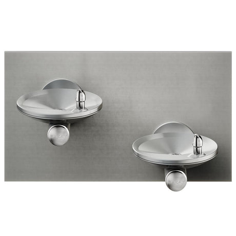 Elkay SwirlFlo Bi-Level Fountain Non-Filtered Non-Refrigerated, Stainless