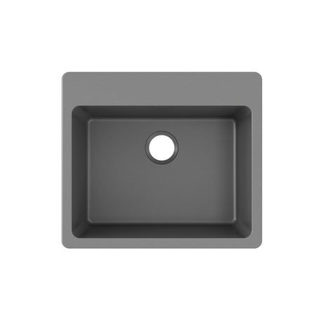 Quartz 25x22x9.5 SNG Drop-in Sink