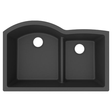 Quartz 33x22x10 Dbl UnderMT Sink