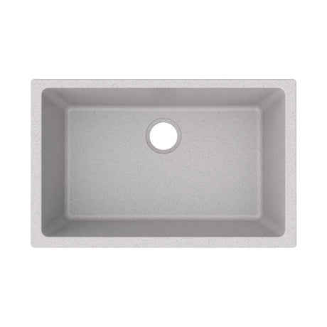 Quartz 29.5x18.8x9.5 Dbl UM Sink