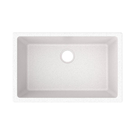 Quartz 29.5x18.8x9.5 Dbl UM Sink