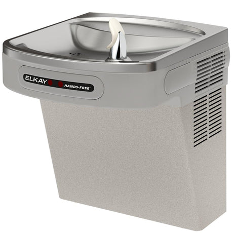 Elkay Cooler Wall Mount ADA Hands-Free Non-Filtered Refrigerated, Light Gray Granite