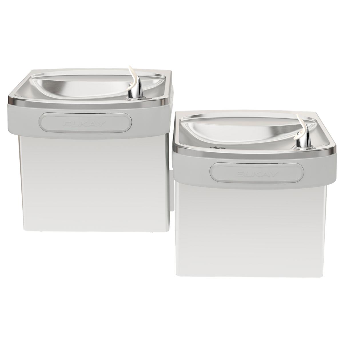 Elkay Versatile Cooler Wall Mount Bi-Level ADA Non-Filtered Refrigerated, Stainless