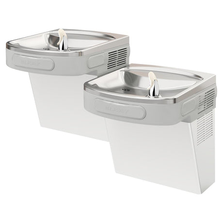 Elkay Versatile Cooler Wall Mount Bi-Level ADA Non-Filtered Refrigerated, Stainless