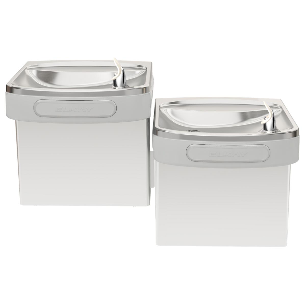 Elkay Versatile Cooler Wall Mount Bi-Level ADA Non-Filtered, Non-Refrigerated Stainless