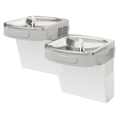 Elkay Versatile Cooler Wall Mount Bi-Level ADA Non-Filtered, Non-Refrigerated Stainless