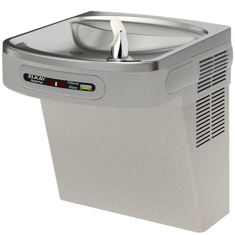 Elkay Cooler Wall Mount ADA Hands-Free Filtered Refrigerated, Light Gray Granite