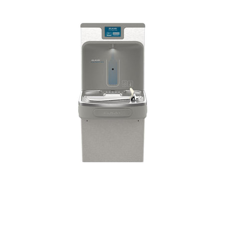 Elkay Enhanced EZH2O Bottle Filling Station & Single ADA Cooler, Filtered Refrigerated Light Gray