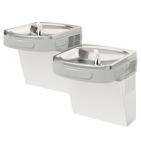 Elkay Versatile Cooler Wall Mount Bi-Level ADA Filtered Refrigerated, Stainless