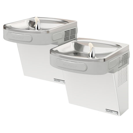 Elkay Versatile Cooler Wall Mount Bi-Level GreenSpec ADA, Filtered Refrigerated Stainless