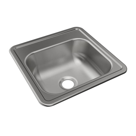 MFV1012-50 SS Sink, 15" x 15" x 5-3/16" Drop-in, Si