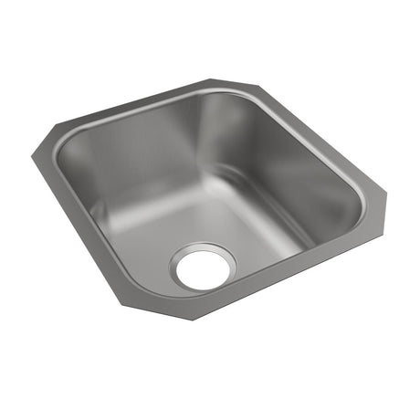 MFV104-50 SS Sink, 16-1/2" x 18-1/4" x 8" Undermou
