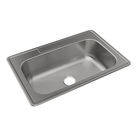 MFV1104-10 SS Sink, 33" x 22" x 8-1/16", Drop-in, S