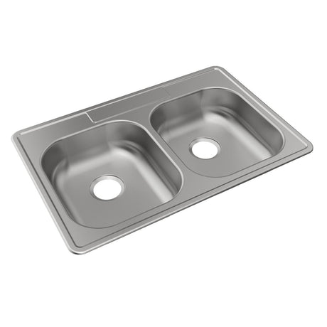 MFV1154-50 SS Sink, 33" x 22" x 5-3/8", Drop-in, Do