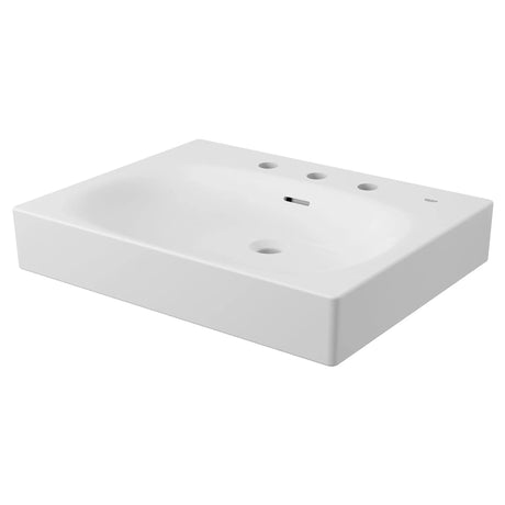 Eurocube Wall-Hung Sink 8 In Centers