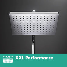 Vernis Shape Showerhead 230 1-Jet, 2.5 GPM in Matte Black