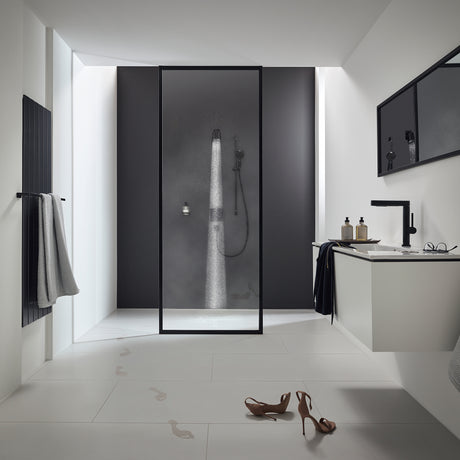 Pulsify S Showerhead 105 1-Jet, 2.5 GPM in Matte Black