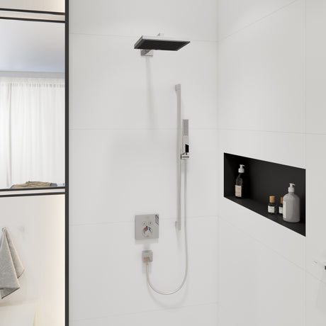 Pulsify E Showerarm E,15" in Chrome