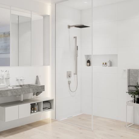 Pulsify E Showerarm E,15" in Brushed Nickel
