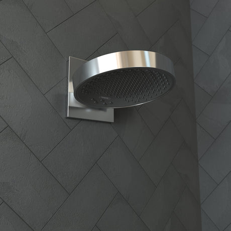 Rainfinity Showerhead 250 3-Jet with Wall Connector Trim, 1.75 GPM in Chrome