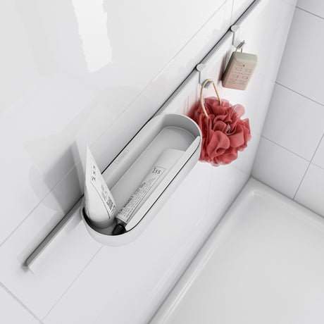 WallStoris Towel Hook- Wide in Matte White