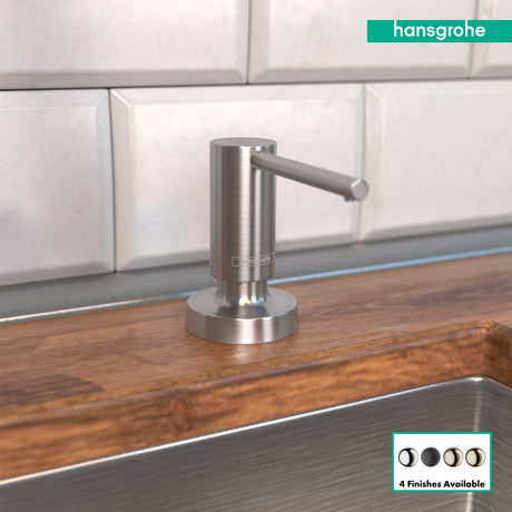 Talis Soap Dispenser in Steel Optic