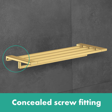 AddStoris Towel Rack with Towel Bar in