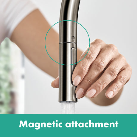 Talis N HighArc Kitchen Faucet, O-Style 2-Spray Pull-Down, 1.75 GPM in Chrome