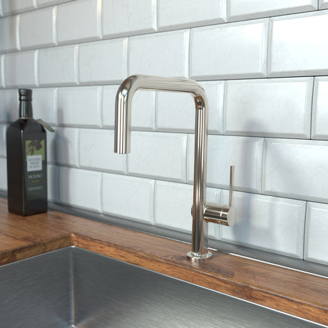 Talis N Kitchen Faucet, U-Style 1-Spray, 1.75 GPM in Polished Nickel