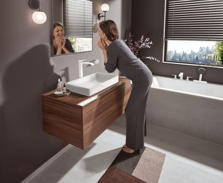 Vivenis Single-hole Faucet 250 , 1.2 GPM in Matte White