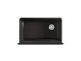 35-3/4" undermount single-bowl farmhouse workstation kitchen sink