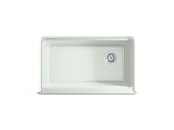 35-3/4" undermount single-bowl farmhouse workstation kitchen sink