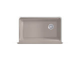 35-3/4" undermount single-bowl farmhouse workstation kitchen sink