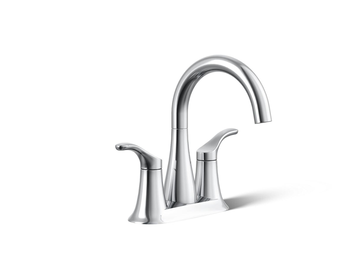 Centerset bathroom sink faucet, 1.0 gpm