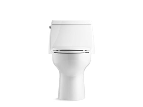 One-piece compact elongated toilet, 1.28 gpf