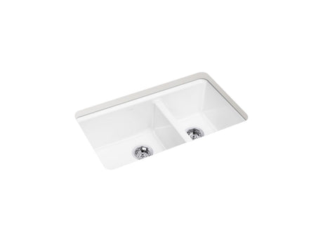 K-8669-5UPC-0 RIVERBY OFFSET UNDERMOUNT SINK