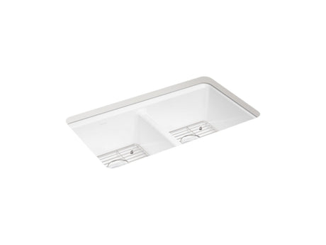 K-8679-5UA1-0 RIVERBY DOUBLE EQUAL UNDERMOUNT SINK