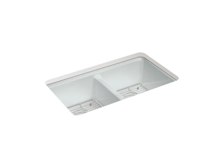 K-8679-5UA1-95 RIVERBY DOUBLE EQUAL UNDERMOUNT SINK