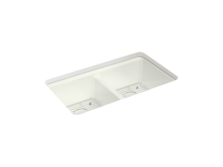 K-8679-5UA1-NY RIVERBY DOUBLE EQUAL UNDERMOUNT SINK