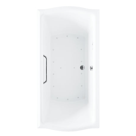 ACRYLIC AIRBATH CLAYTON 7236 COTTON CP GRAB BAR R BLOWER