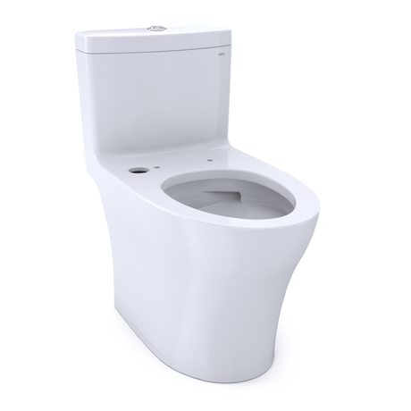Aquia® IV One-Piece Elongated Dual Flush 1.28 and 0.9 GPF WASHLET®+ and Auto Flush Ready Toilet with CEFIONTECT®, Cotton White