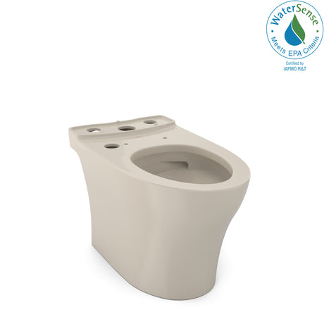 Aquia® IV Elongated Universal Height Skirted Toilet Bowl with CEFIONTECT®, WASHLET®+ Ready, Bone