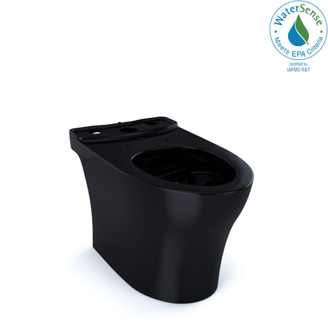 Aquia® IV Elongated Universal Height Skirted Toilet Bowl, WASHLET®+ Ready, Ebony